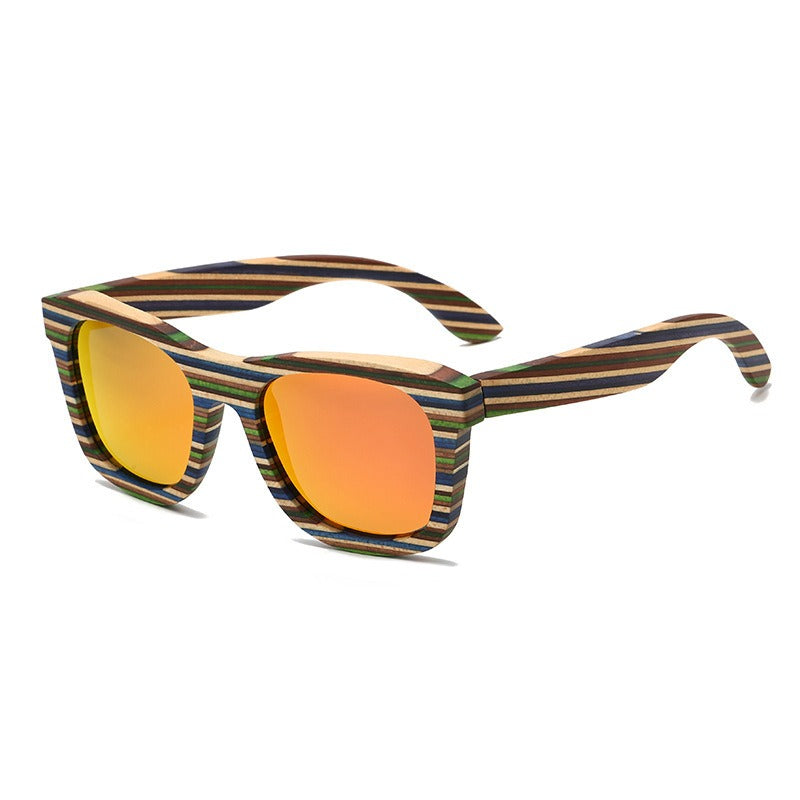 Bamboo wooden glasses zebra wooden sunglasses bamboo wooden sunglasses